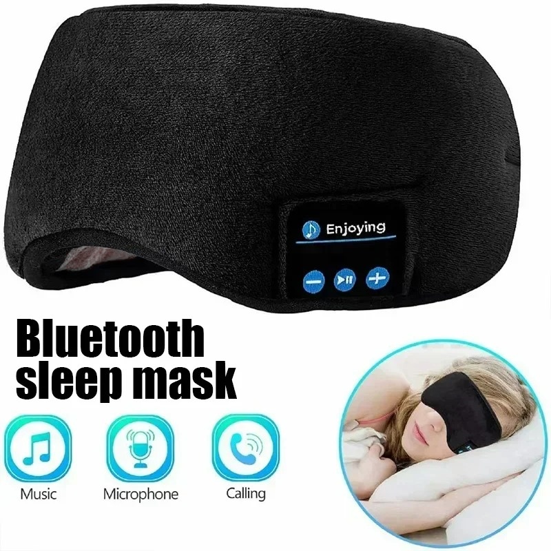 Sleep Mask Headphones Bluetooth - 3D Eye Mask Bluetooth Headphones Music