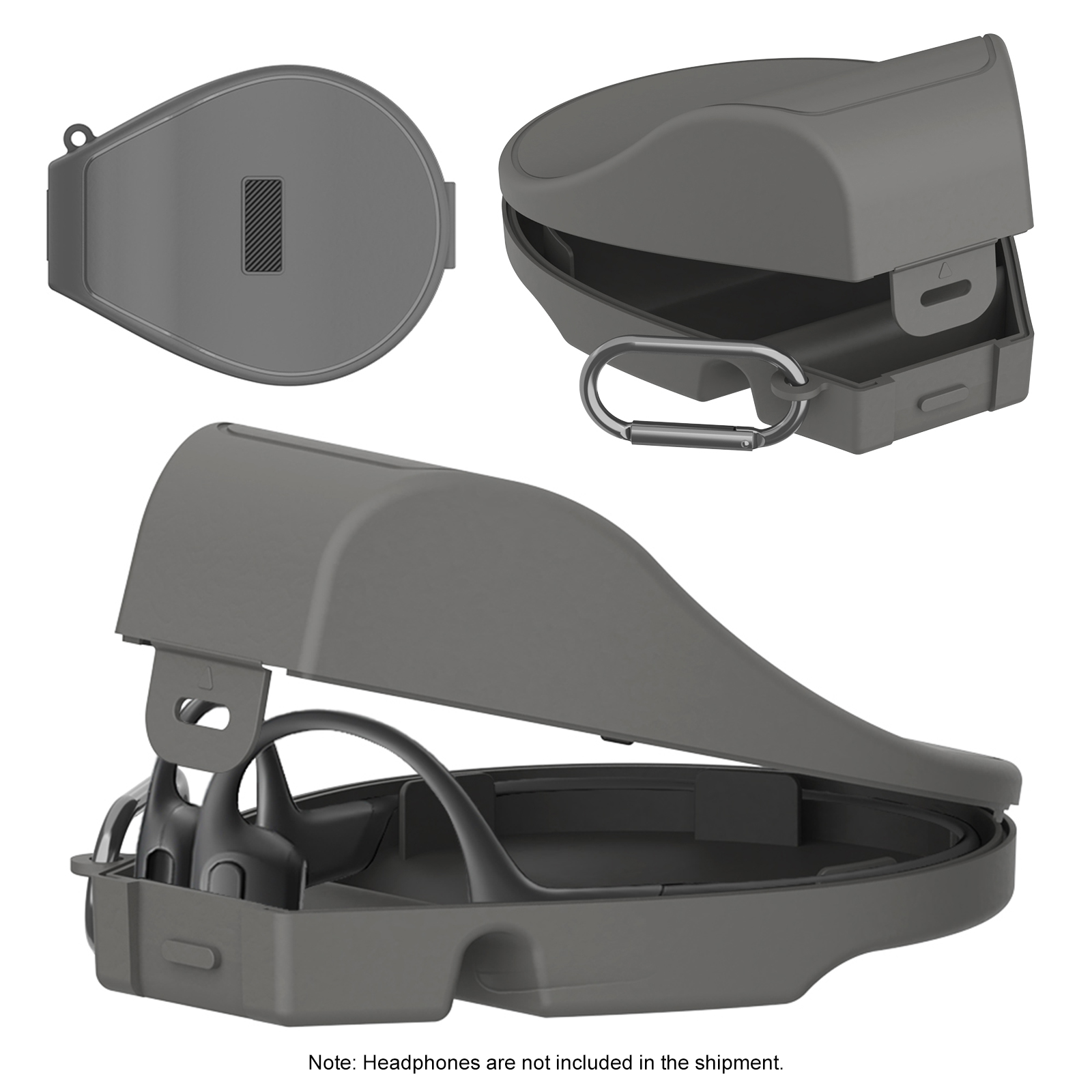 Bone Conduction Running Headphones - Hard Earphone Case for Shokz Run