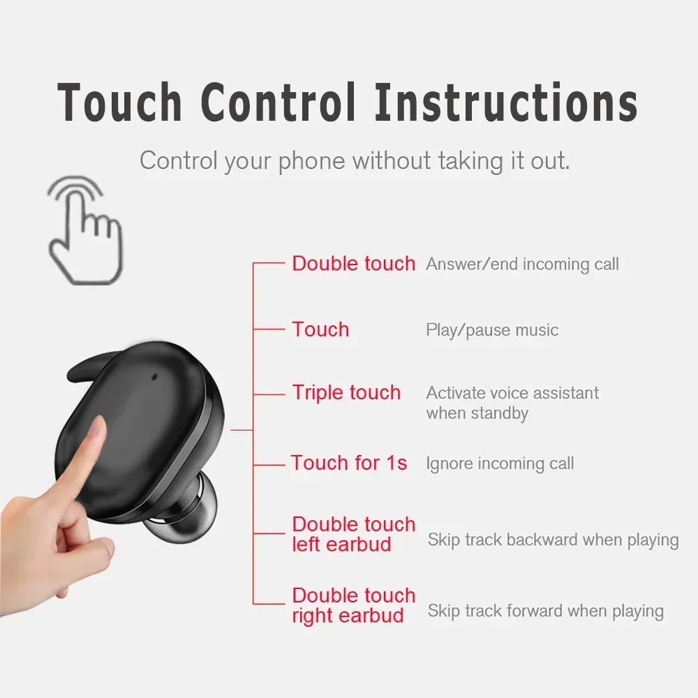 Wireless Bluetooth 5.3 Earphon - Tws Earbuds Bluetooth 5.3 评论和价格