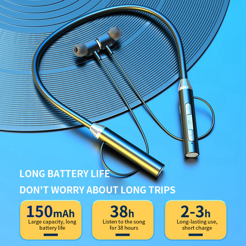 Wireless Bluetooth Earphones N - Magnetic Neckband Sports Earphones 评论和价格