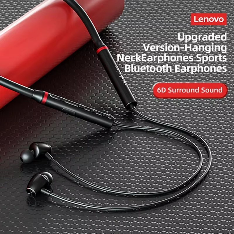 New Lenovo HE05X HE05 Pro Neck - Magnetic Neckband Sports Earphones 评论和价格
