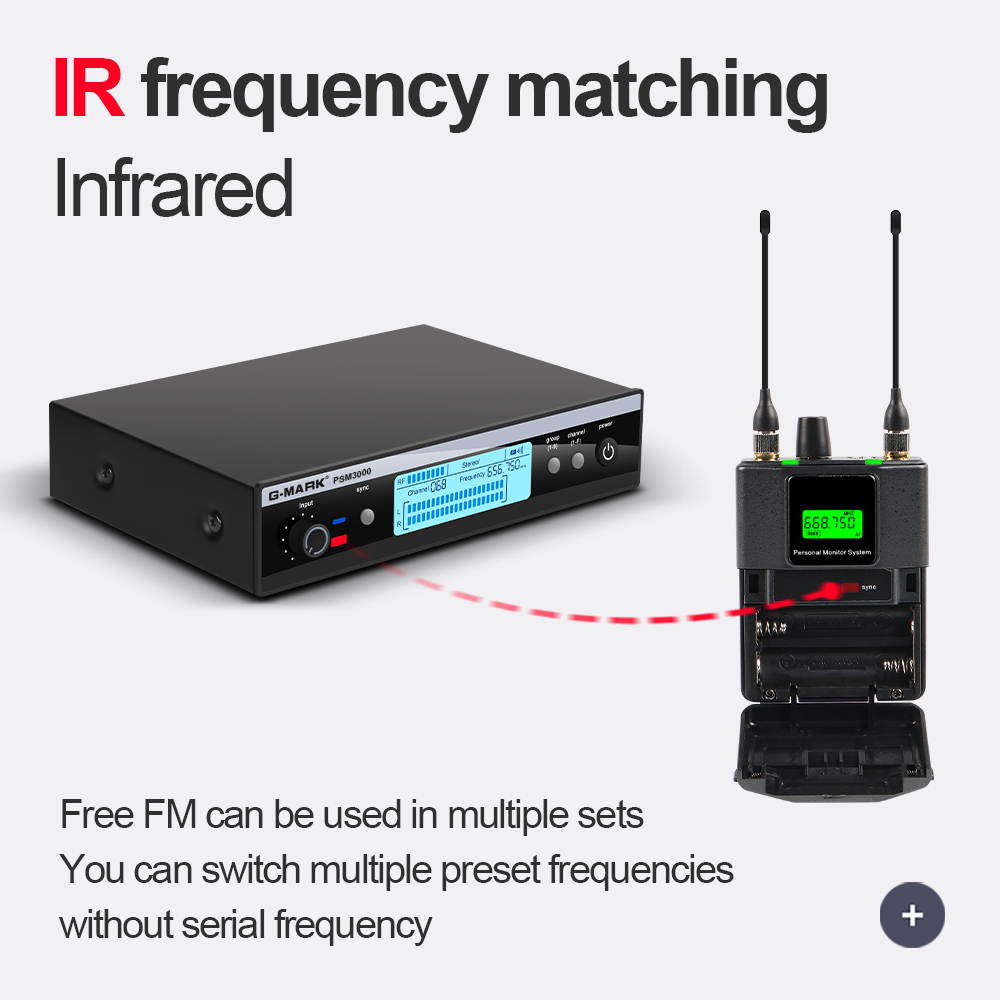 Wireless In-Ear Monitor G-MARK - In Ear Monitors For Singers 评论和价格