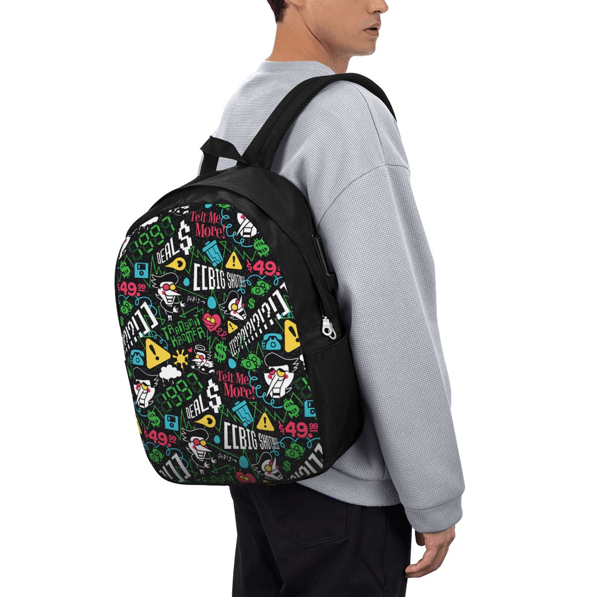 Deltarune SPAMTON G Backpack T - Laptops 评论和价格