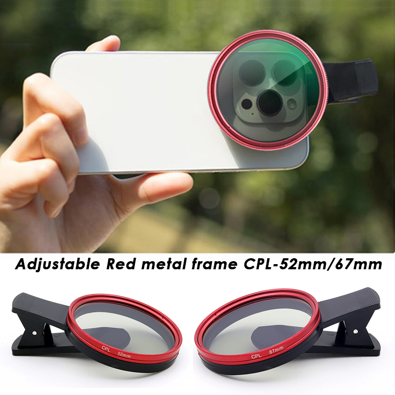 CPL Filter Anti Glare 52mm 67m - Tablets 评论和价格