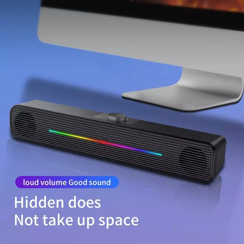 E-1407 Wholesale RGB Lights Wi - Rgb Computer Soundbar For Pc 评论和价格