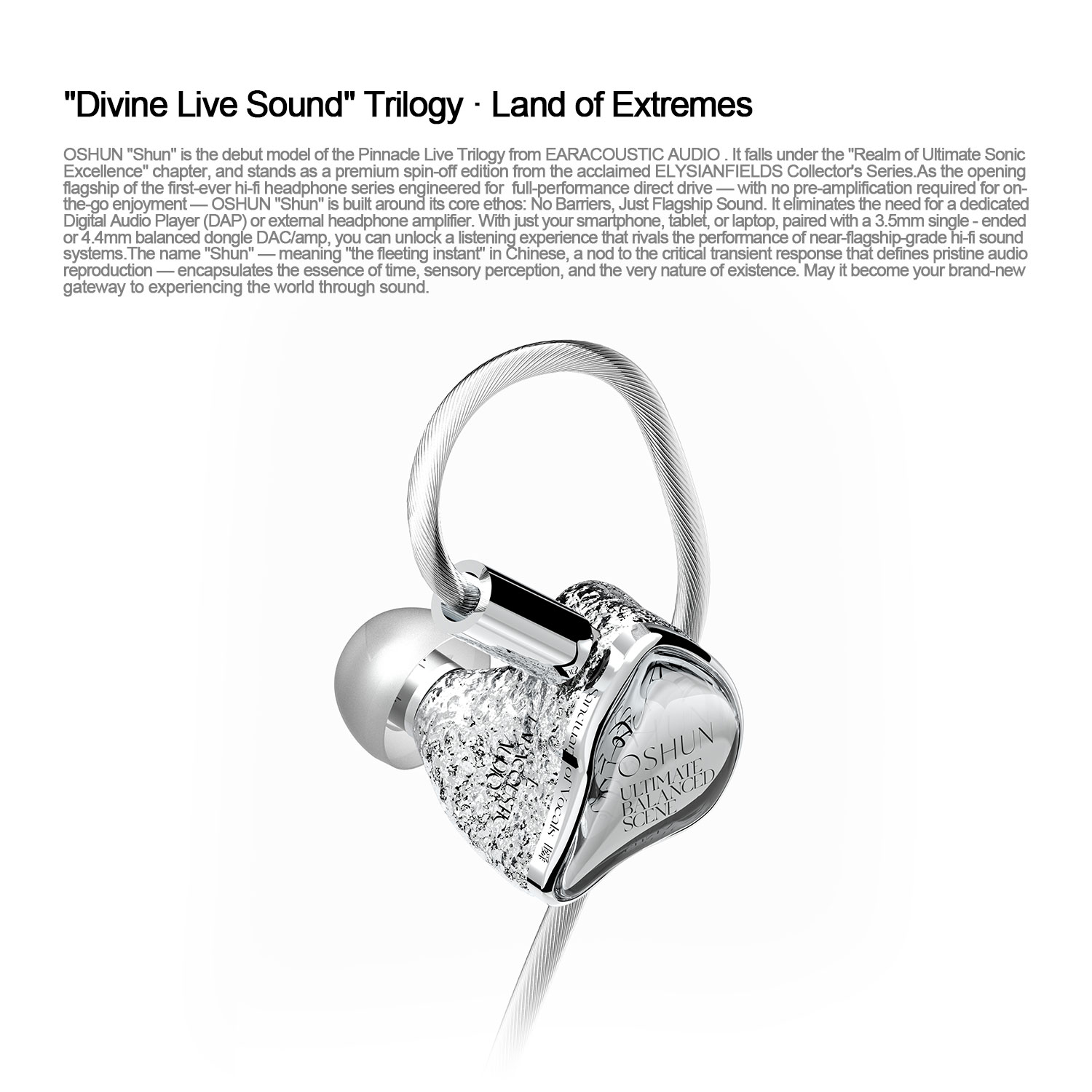 EarAcoustic Oshun Utopia LTD D - Planar Magnetic Iem Earphones 评论和价格