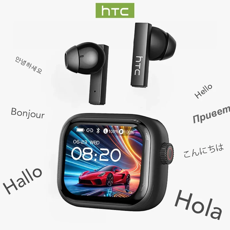 [Ultra HD Screen] HTC NE40 Ear - Tws Earbuds Bluetooth 5.3 评论和价格