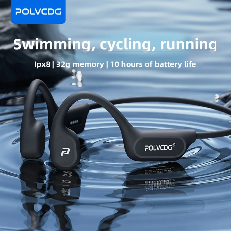 POLVCDG X9 Bone Conduction Ear - Bone Conduction Running Headphones 评论和价格