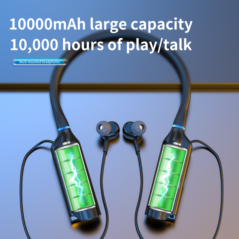 10000mAh 10000Hours Playback W - Magnetic Neckband Sports Earphones 评论和价格