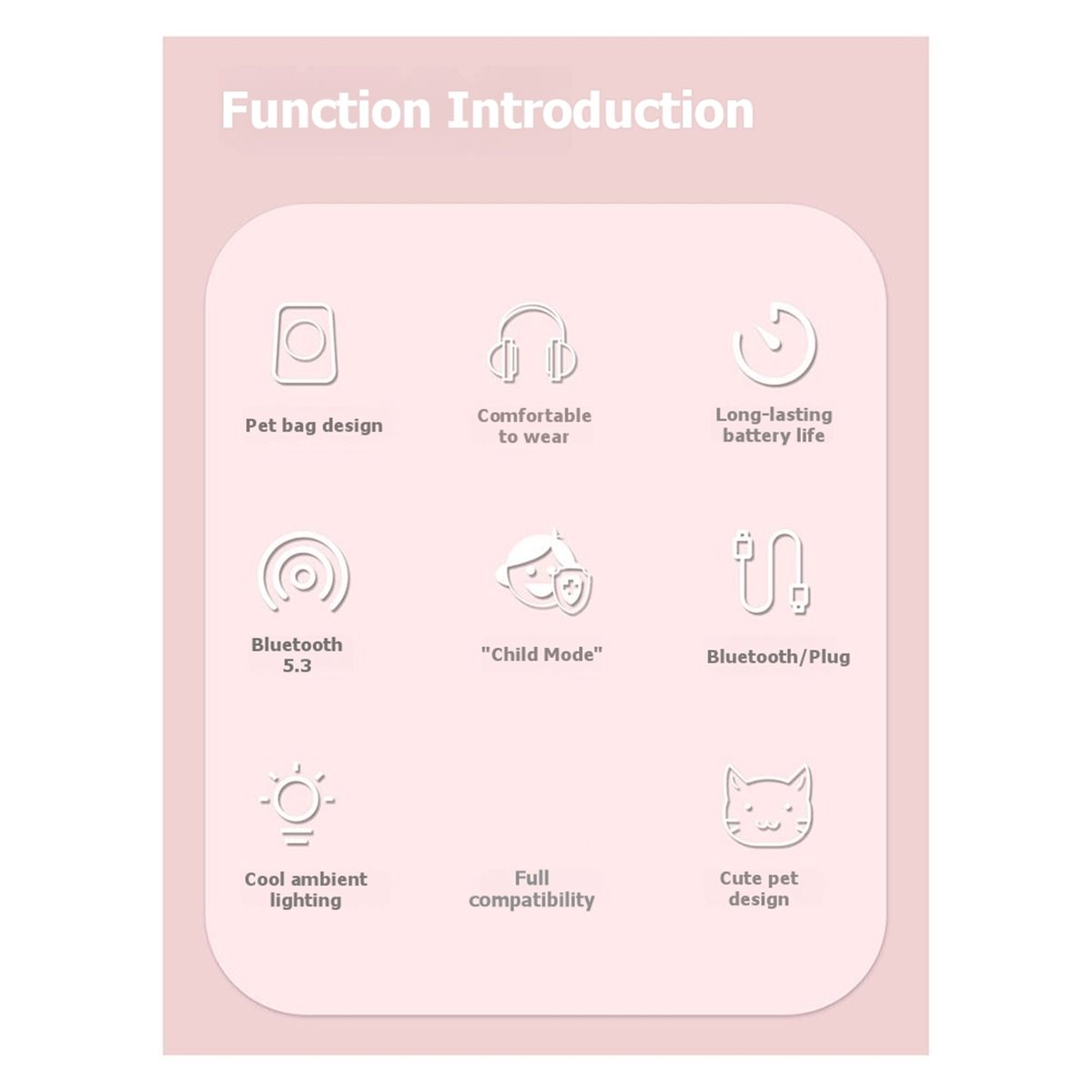 [VALUE PACK]Cute Cat Ear Bluet - Cat Ear Bluetooth Headset Led 评论和价格