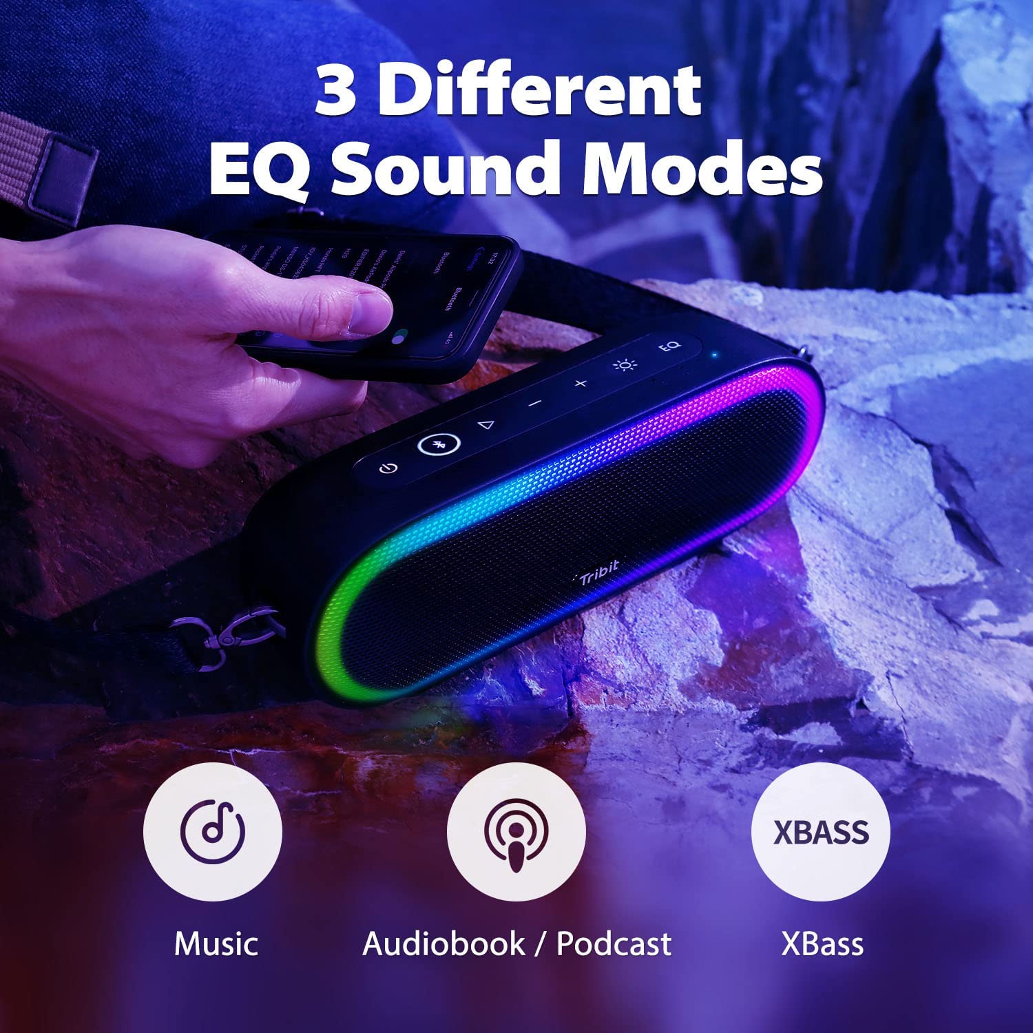 Tribit 30W Outdoor Portable Sp - Portable Bluetooth Speaker Waterproof Ipx7 评论和价格