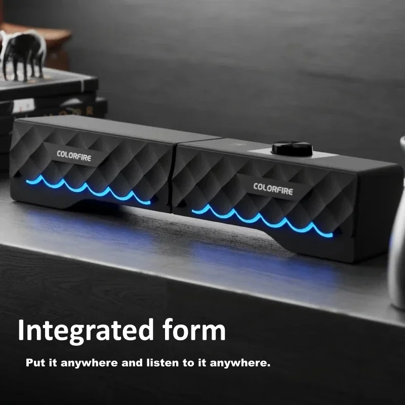 HIFI Sound Quality Wired Compu - Rgb Computer Soundbar For Pc 评论和价格