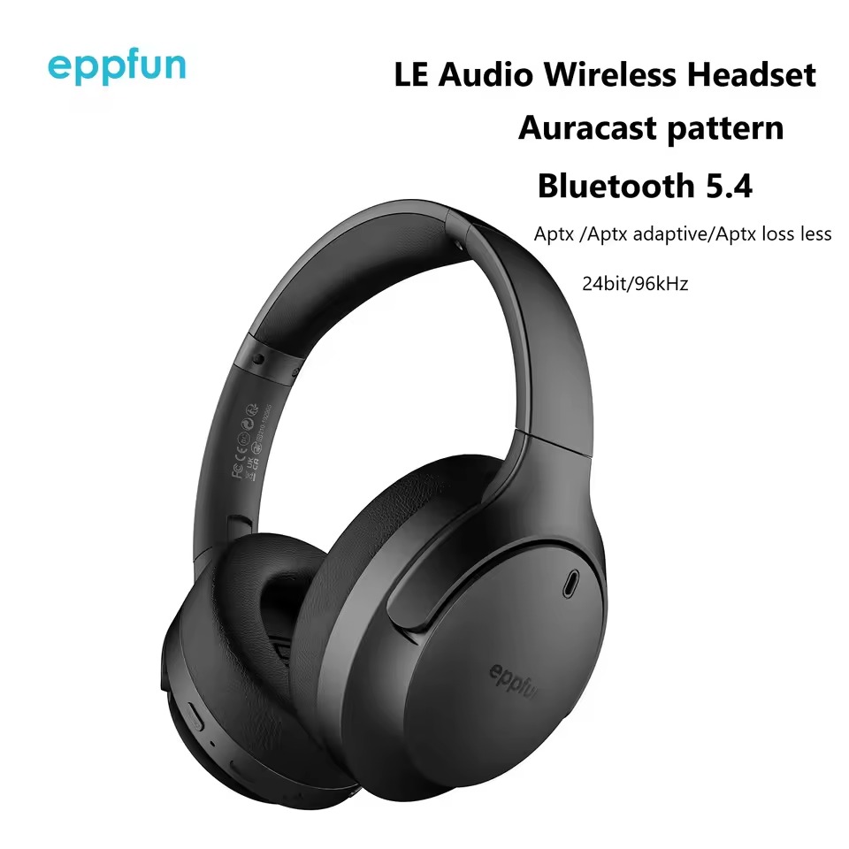 Eppfun LE Audio Auracast Bluet - Anc Wireless Over Ear Headphones 评论和价格