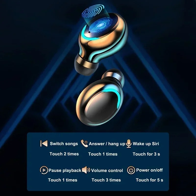 TWS Wireless Earbuds Fone Blue - Tws Earbuds Bluetooth 5.3 评论和价格