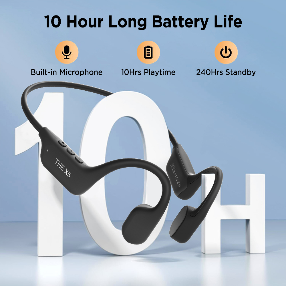 Mpow X5 Bone Conduction Headph - Bone Conduction Running Headphones 评论和价格