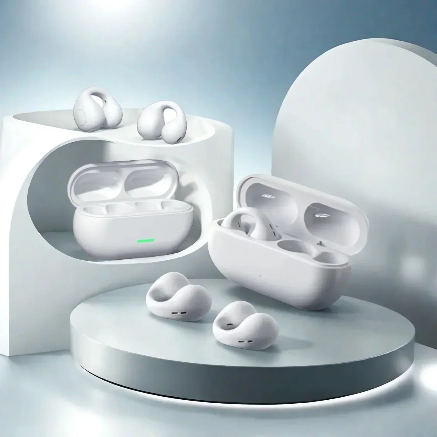 T75 Bluetooth Headset 5.3 Wire - Open Ear Air Conduction Headphones 评论和价格