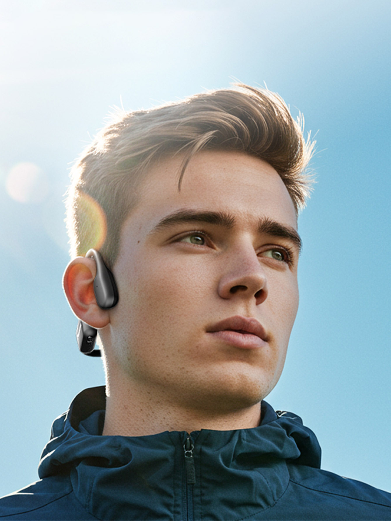 Open Ear Bone Conduction Bluet - Bone Conduction Running Headphones 评论和价格