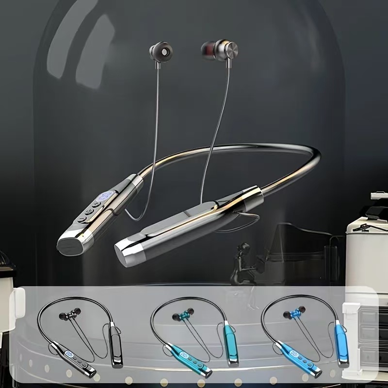 True Stereo Wireless Headphone - Magnetic Neckband Sports Earphones 评论和价格