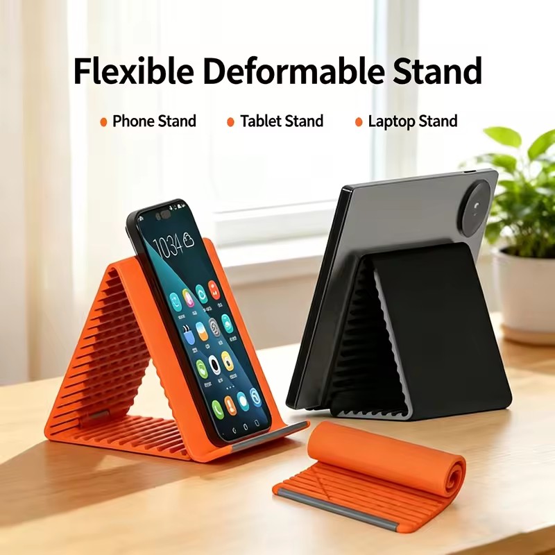 Portable Silicone Mobile Phone - Tablets 评论和价格