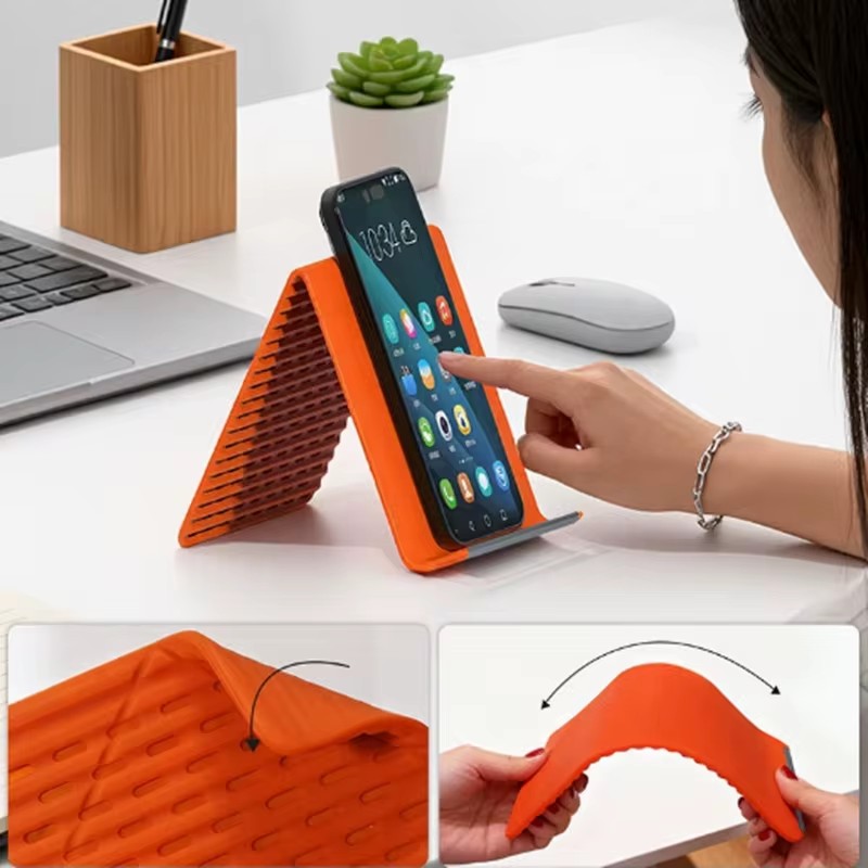 Portable Silicone Mobile Phone - Tablets 评论和价格