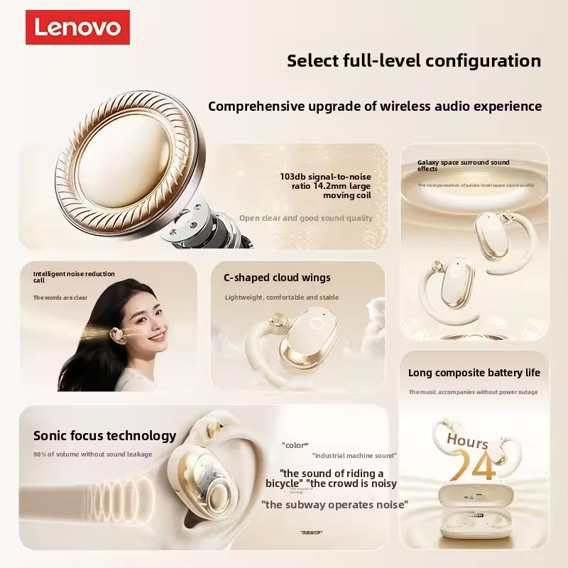 Lenovo EA366 Bluetooth Wireles - Anc Wireless Over Ear Headphones 评论和价格