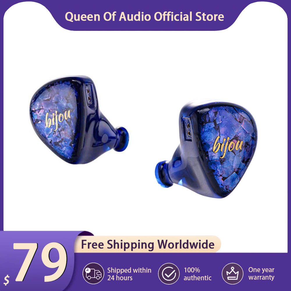New QoA Bijou Headphone 1DD+1B - Planar Magnetic Iem Earphones 评论和价格