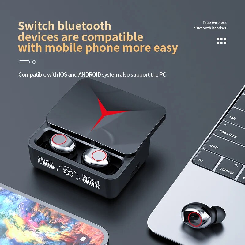 TWS M90 Pro Wireless Headphone - Tws Earbuds Bluetooth 5.3 评论和价格