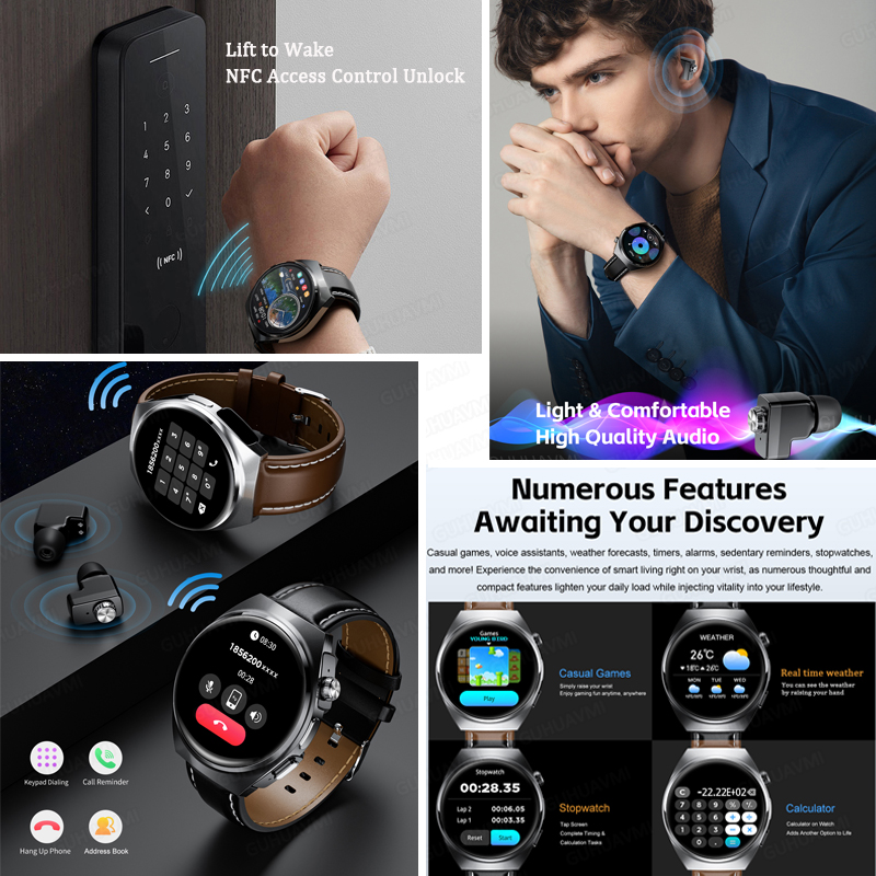 For Man Women New 2 in 1 Smart - Tws Earbuds Bluetooth 5.3 评论和价格