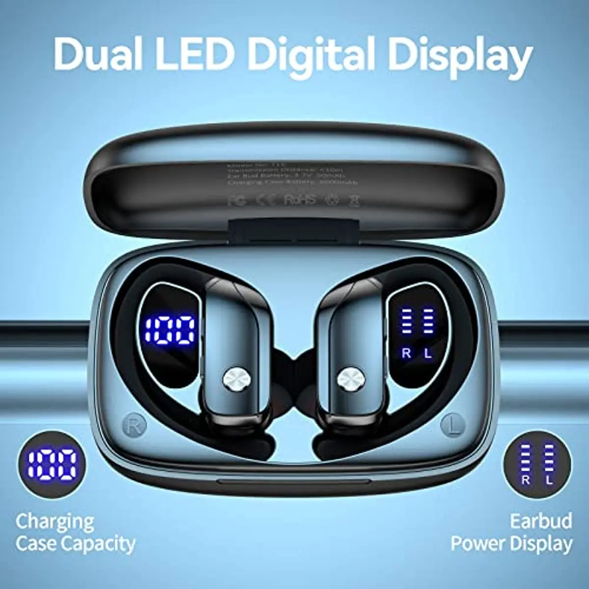 Wireless Earbuds Bluetooth Hea - Anc Wireless Over Ear Headphones 评论和价格