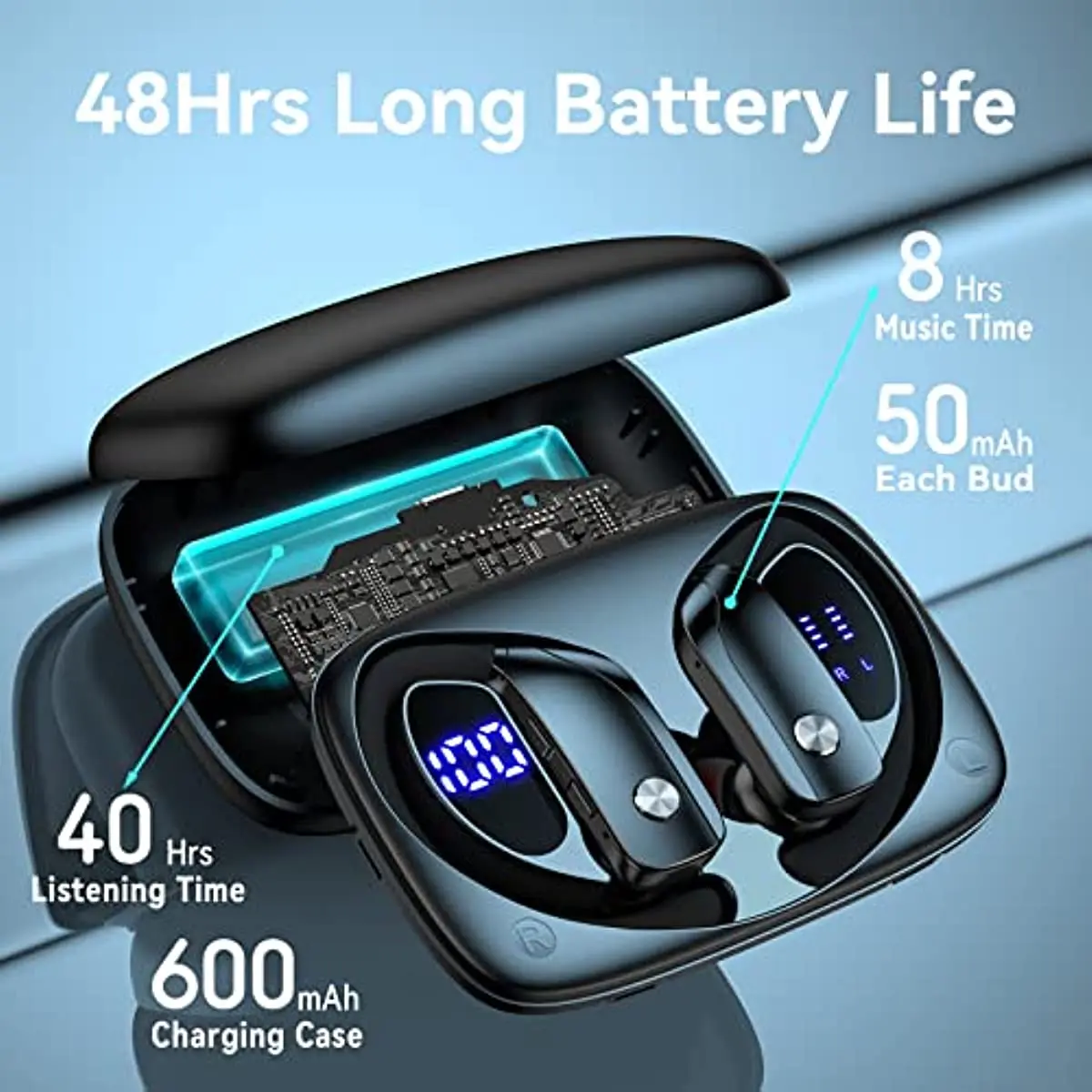 Wireless Earbuds Bluetooth Hea - Anc Wireless Over Ear Headphones 评论和价格