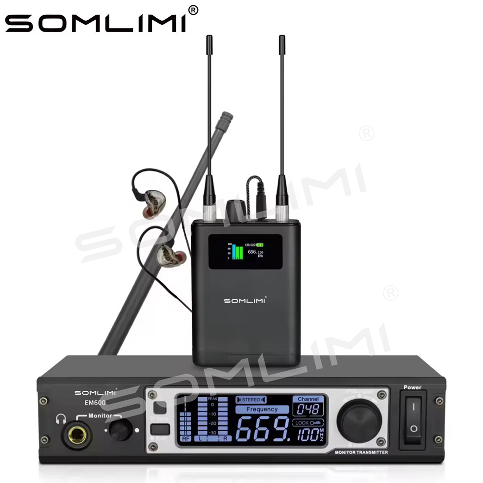 SOMLIMI Professional EM600 In  - In Ear Monitors For Singers 评论和价格