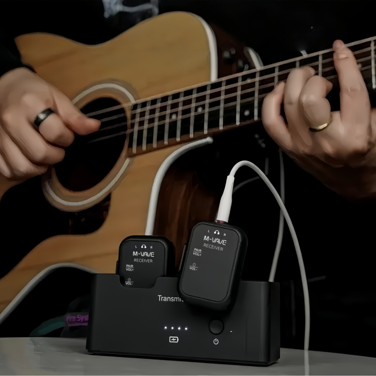 M-VAVE WP-12 Wireless In-Ear M - In Ear Monitors For Singers 评论和价格