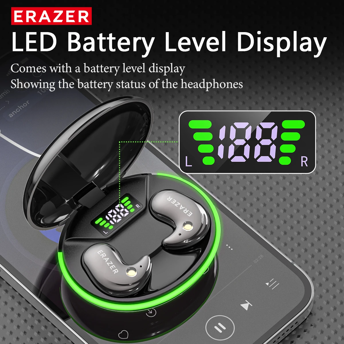 EARZER XF58 In-Ear Bluetooth H - Headphones 评论和价格
