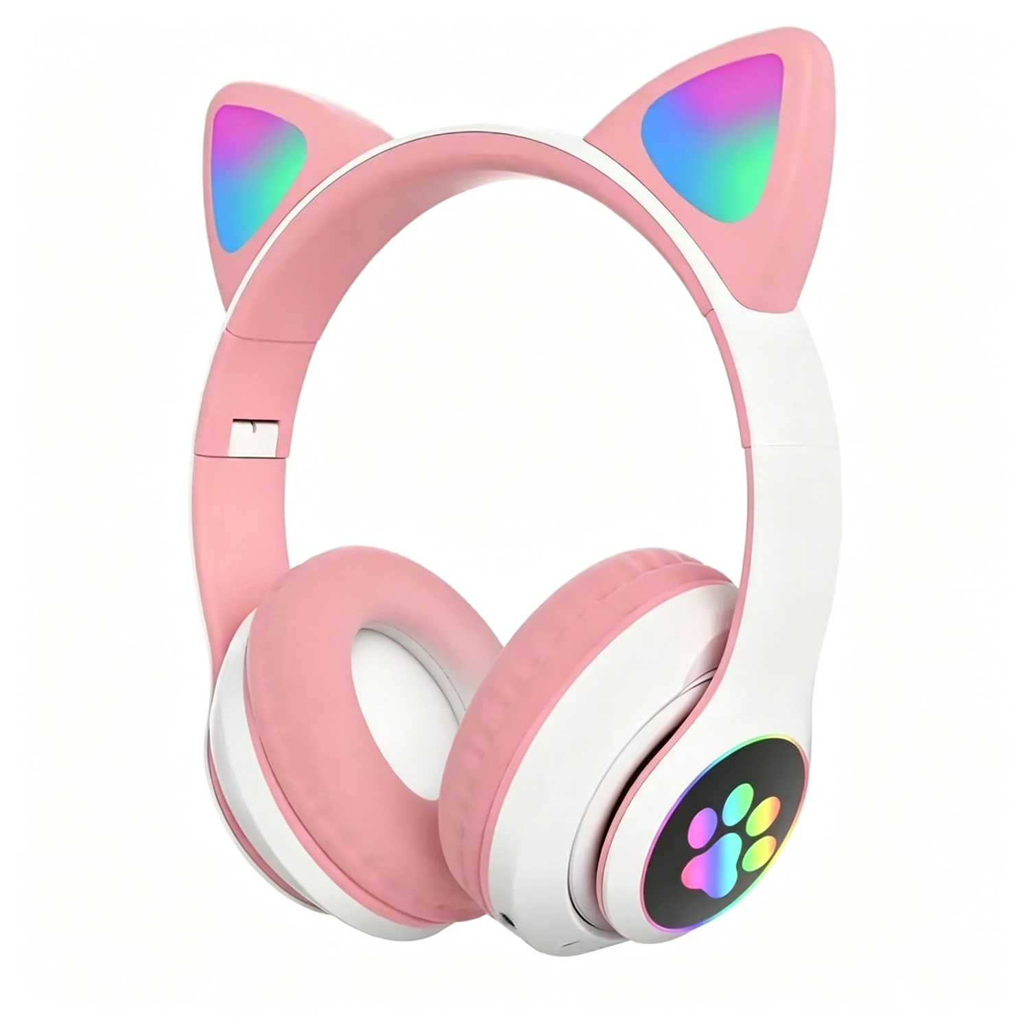 Cute Cat Ear Bluetooth Compati - Cat Ear Bluetooth Headset Led 评论和价格