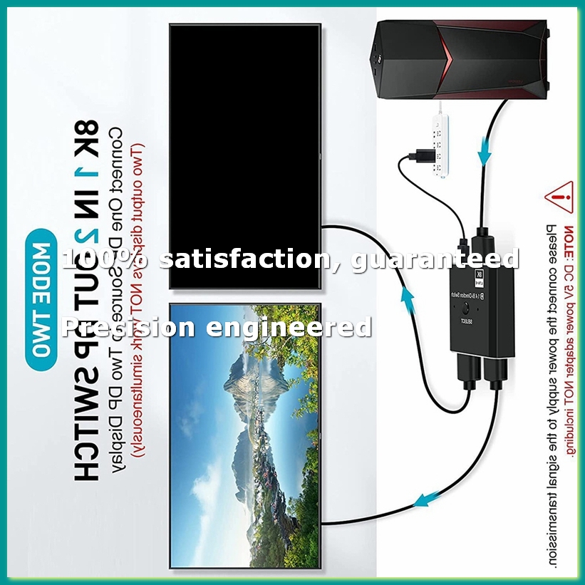 8K DisplayPort Switch 2 in 1 O - Laptops 评论和价格