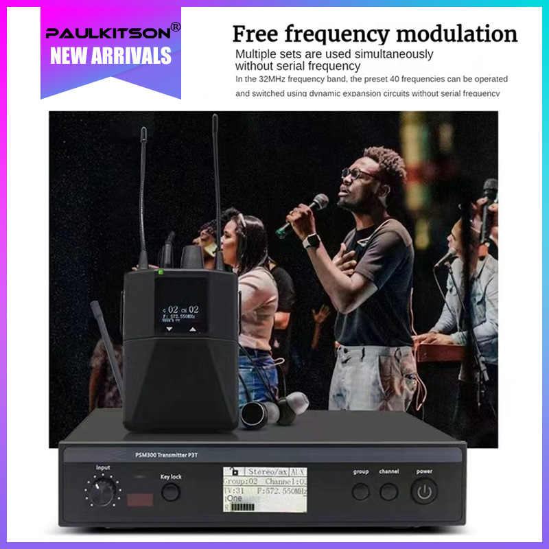Paulkitson PSM300 UHF Wireless - In Ear Monitors For Singers 评论和价格