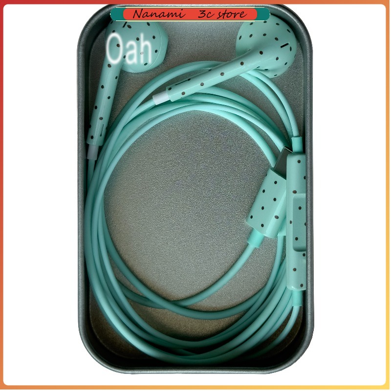 Oah Polka Dot Wired Earphones  - Headphones 评论和价格