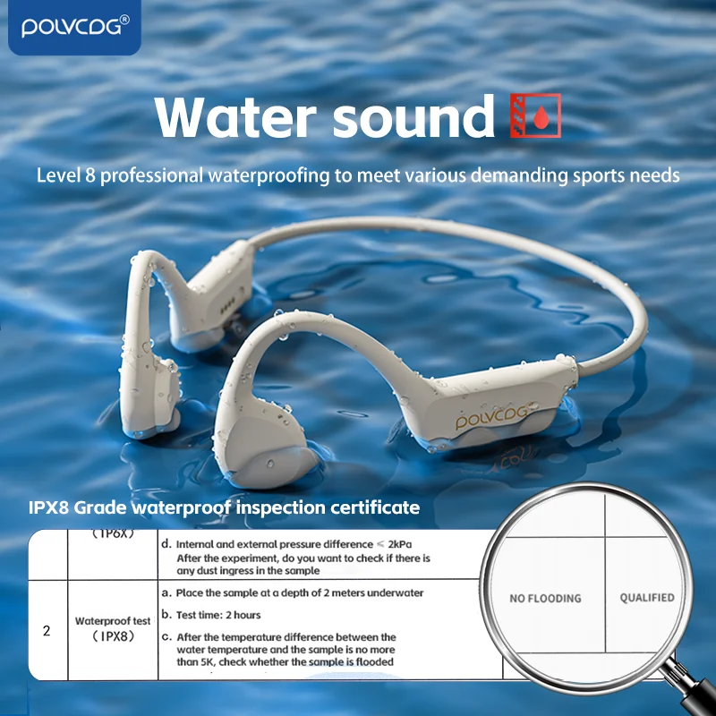 POLVCDG Bone Conduction Headse - Bone Conduction Running Headphones 评论和价格