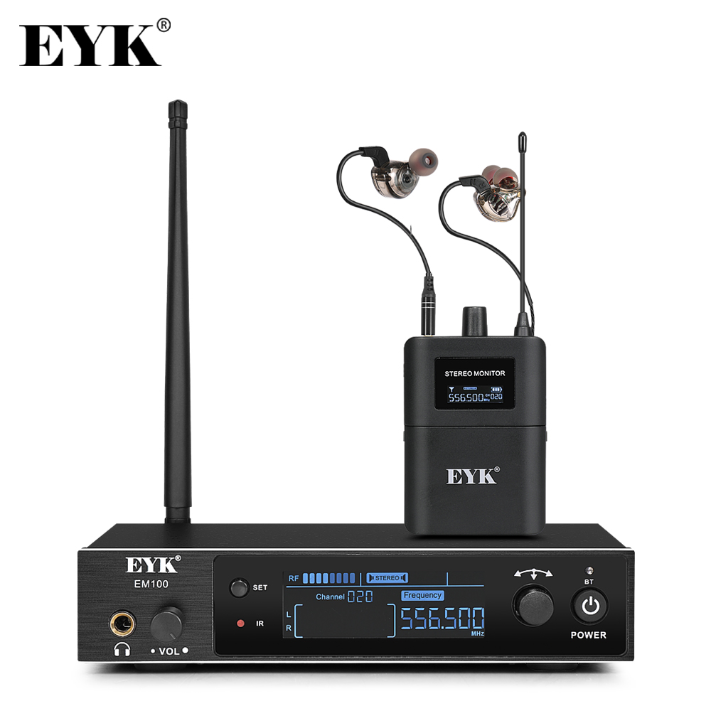 EYK EM100 In Ear Monitor Syste - In Ear Monitors For Singers 评论和价格