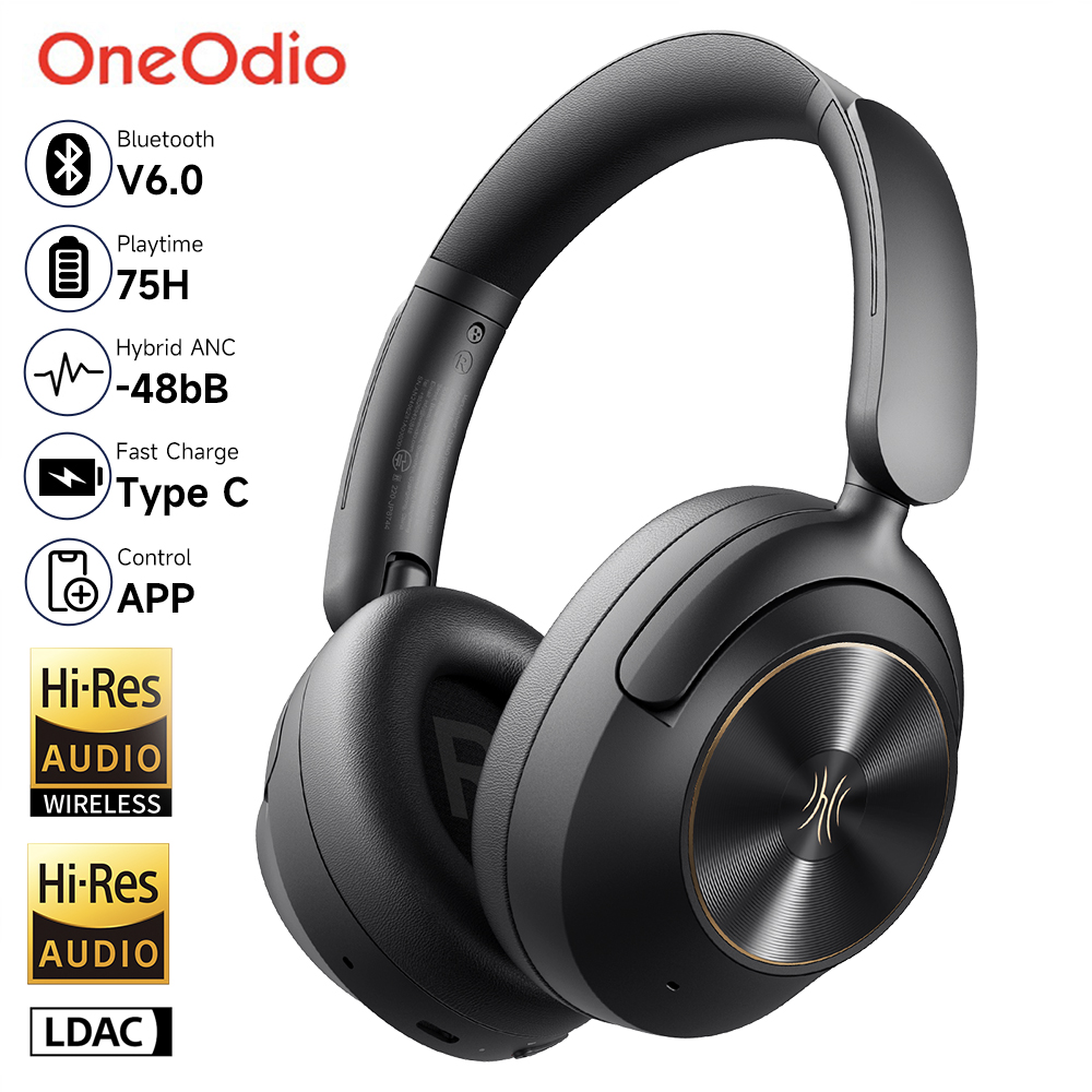 Oneodio A6 ANC Wireless Blueto - Anc Wireless Over Ear Headphones 评论和价格
