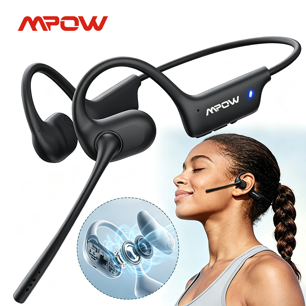 Mpow O1 Open Ear Sport Headpho - Open Ear Air Conduction Headphones 评论和价格