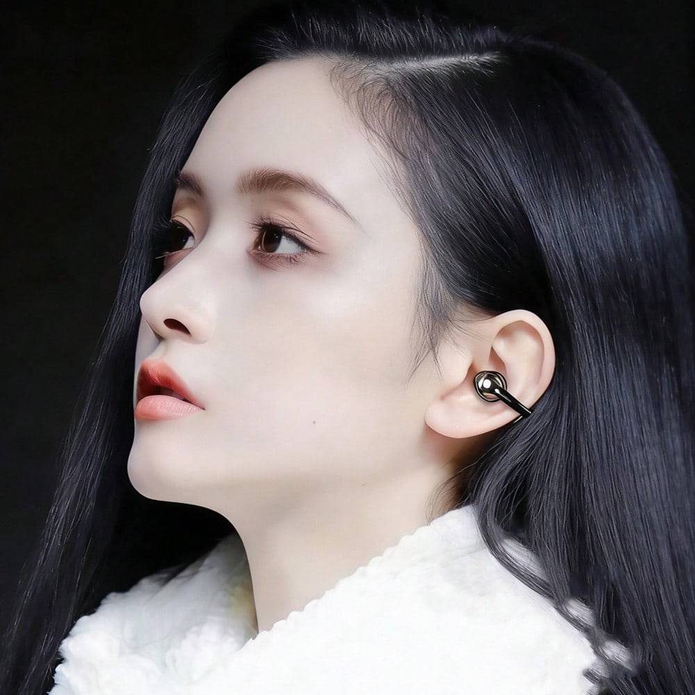 Ear Clip Earphone Open Ear Spo - Open Ear Air Conduction Headphones 评论和价格