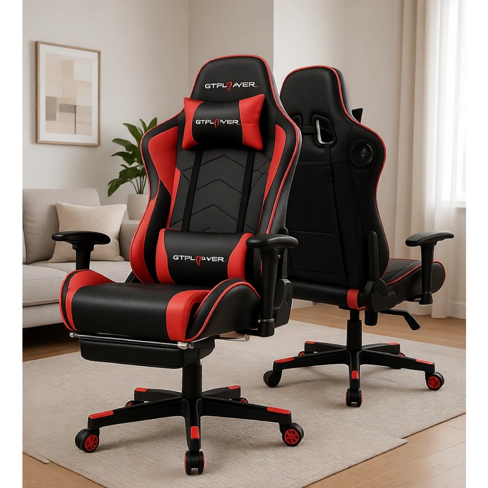 Ergonomic Gaming Chair with Bl - Speakers 评论和价格