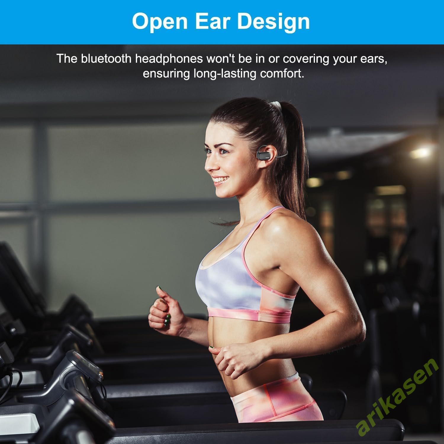 Bluetooth Headsets with Microp - Open Ear Air Conduction Headphones 评论和价格
