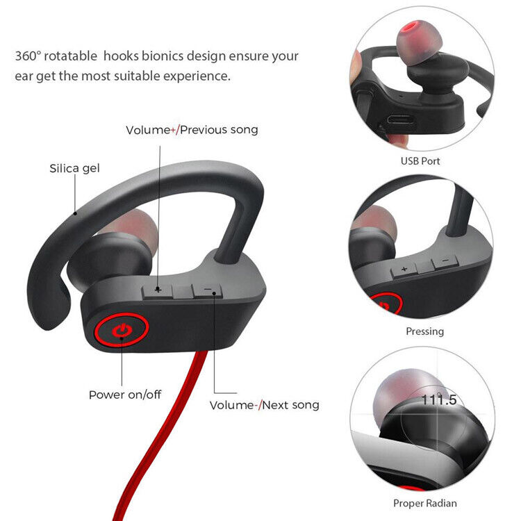 2024 Sports Neckband Wireless  - Bone Conduction Running Headphones 评论和价格