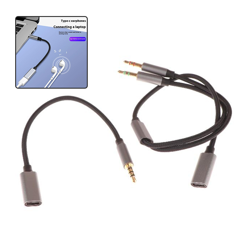 1Pcs Phone Tablet PC Accessori - Type C Wired Earphones With Mic 评论和价格