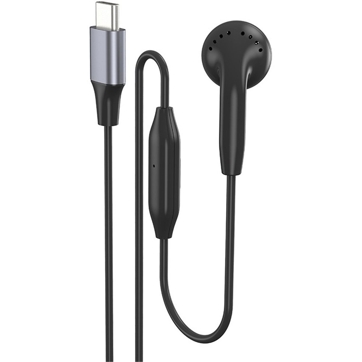 DT75BG Type C Single Earbud wi - Type C Wired Earphones With Mic 评论和价格