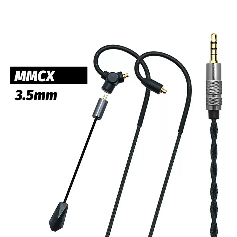0.78 QDC MMCX Gaming Earphone  - Type C Wired Earphones With Mic 评论和价格